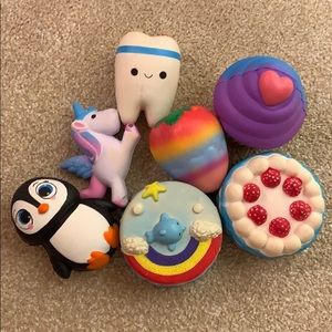 7 squishessuper soft